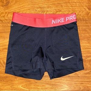 Nike Pro Spandex Shorts - XS